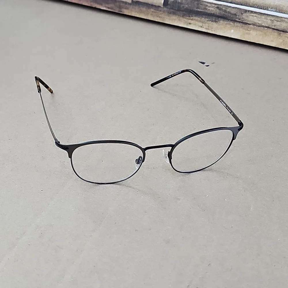 Morel France Eyeglasses Frames Only, 30168L, 50-20-145, Round Brown